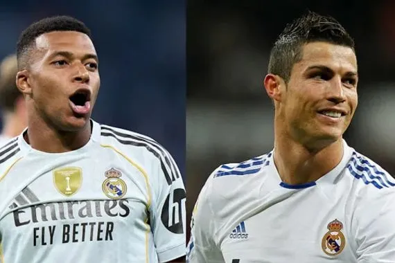 مقارنة بين أرقام مبابي ورونالدو في أول 70 مباراة مع ريال مدريد