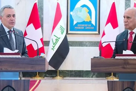 وزير الخارجية منح سمات الدخول إلى سويسرا للعراقيين سيكون من بغداد