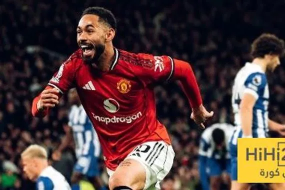 مانشستر يونايتد يكتسح برايتون برباعية