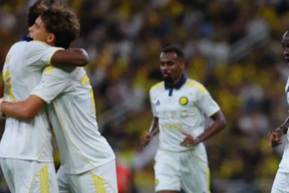 من النصر أم الحزم رجل المباراة