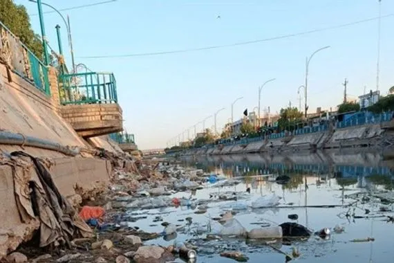 السكيني تلوث المياه في البصرة مستمر رغم المشاريع المعلنة