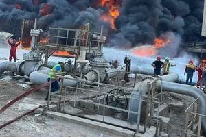 النفط وفاة موظف بشركة نفط البصرة وتسجيل 4 إصابات بحادث حريق مستودع زبير1