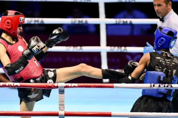 فضية جديدة للعراق بالمواي تاي وزن 51 كغم في دورة الألعاب الآسيوية شفق نيوز