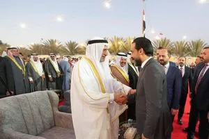 الحلبوسي ومحافظ الأنبار يحضران تجمعاً لدعم مرشح الحزب أحمد رشيد السلماني في قضاء القائم