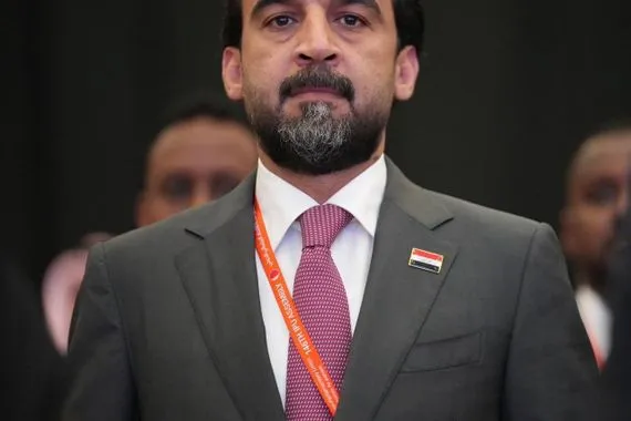 الحلبوسي يحضر تجمعاً جماهيرياً لدعم مرشح حزب تقدم محمد الرومي في قضاء الشرقاط