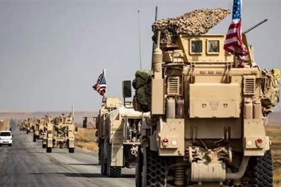 تحركات أمريكية مكثفة رتل ضخم يصل قاعدة الحرير في أربيل
