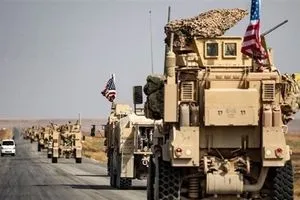 تحركات أمريكية مكثفة رتل ضخم يصل قاعدة الحرير في أربيل