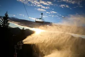 الثلج الاصطناعي حاضر بقوة في أولمبياد 2026