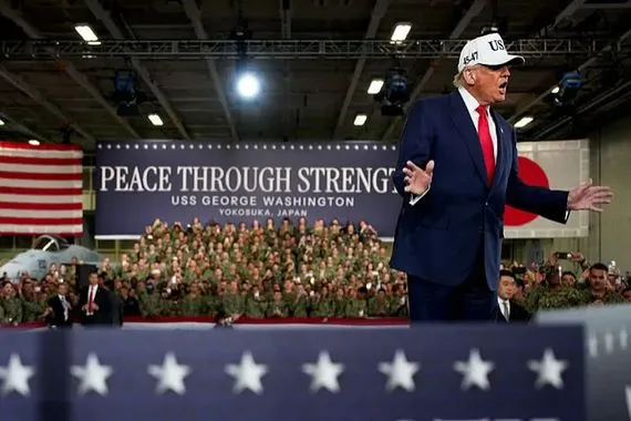 ترمب من اليابان سنسلم طوكيو مقاتلات إف 35 هذا الأسبوع شفق نيوز