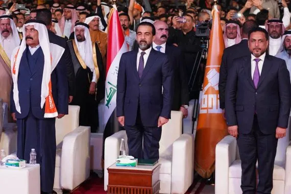 الحلبوسي يحضر تجمّعاً جماهيرياً لدعم مرشَّح الحزب جاسم العطية في بيجي