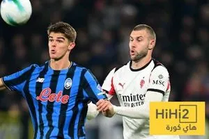 احصائيات الشوط الاول من مباراة ميلان و اتالانتا