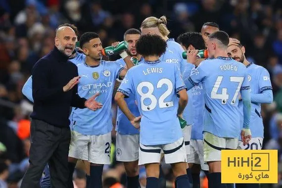 مباريات مانشستر سيتي في شهر نوفمبر