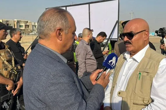 الجهد الخدمي مشروع طريق شارع 50 في سامراء يربط ثلاث مناطق وكالة الانباء العراقية واع