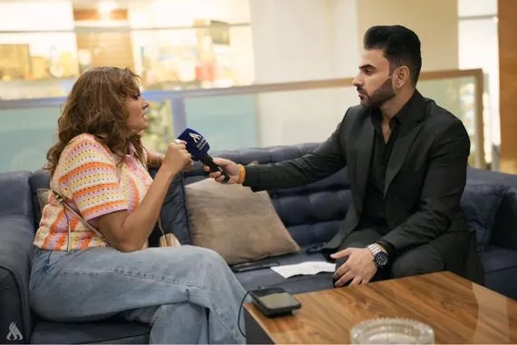 الفنانة المصرية بشرى أحمد أُلقب بجوكر الفن والعراق يعيش نهضة فنية وعمرانية لافتة وكالة الانباء العراقية واع