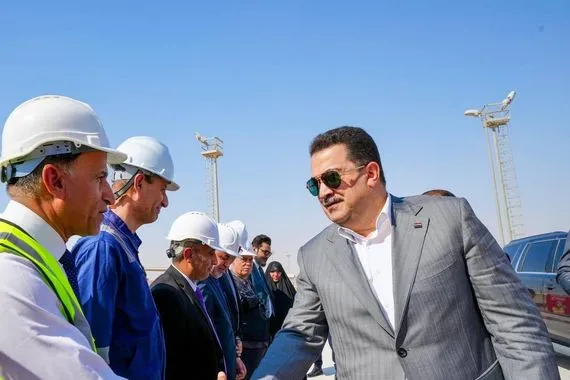 السوداني يؤكد أهمية طريق منفذ الجميمة في تسهيل حركة الحجاج والتجارة