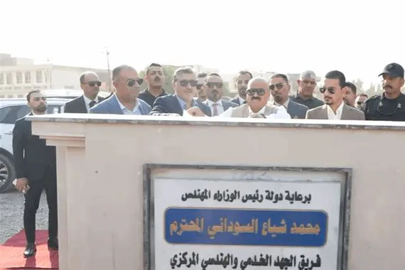 صلاح الدين تضع حجر الأساس لشارع 50 المتصل بـ 100 في سامراء