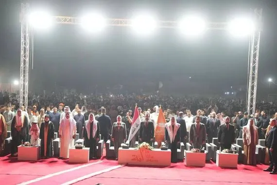 الرئيس الحلبوسي يحضر تجمّعاً جماهيرياً لدعم مرشَّحة حزب تقدم ريم العبيدي في الضلوعية