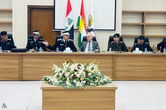 اجتماع تنسيقي موسع في أربيل لتوحيد وتطوير الواقع المروري بين بغداد والإقليم وكالة الانباء العراقية واع