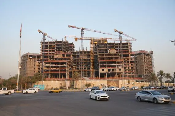 ريكسوس بغداد يحقق تقدماً ملموساً بنسبة 40 في أعماله الإنشائية