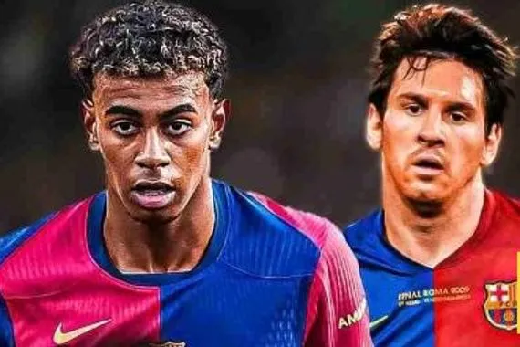 ميسي عانى من نفس اصابة لامين يامال مرتين خلال مسيرته مع البارسا