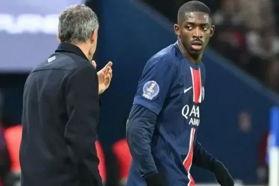 لويس إنريكي يزف خبرا سارا عن عثمان ديمبيلي