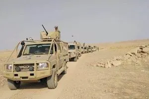 الحشد الشعبي ينفذ حملة دهم وتفتيش بحثا عن اسلحة غير مرخصة في الانبار