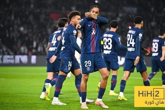 تراجع نتائج و ارقام باريس سان جيرمان في الدوري الفرنسي