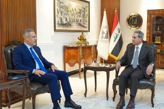 رئيس مجلس القضاء يبحث مع وزير الخارجية التركي القضايا القضائية والقانونية المشتركة وكالة الانباء العراقية واع