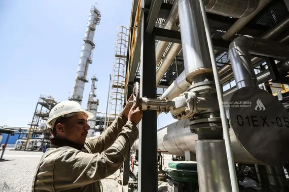 النفط تعلن عن زيادة كبيرة في كميات الغاز المستثمر في العراق وكالة الانباء العراقية واع