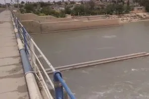 موارد الانبار تحذر من انخفاض الخزين المائي لبحيرة الثرثار