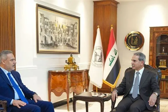 رئيس القضاء يستقبل وزير خارجية تركيا مباحثات في القضايا القضائية والقانونية