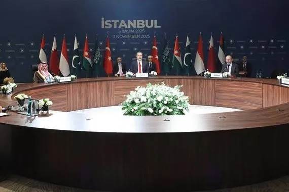 وزراء خارجية سبع دول في اسطنبول رفض أي وصاية على غزة