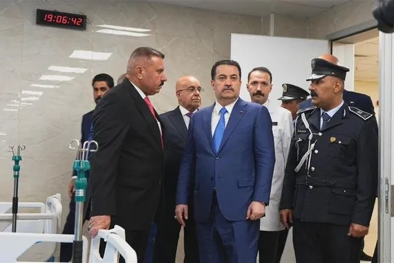 السوداني يفتتح مستشفى قوى الأمن الداخلي وسط بغداد