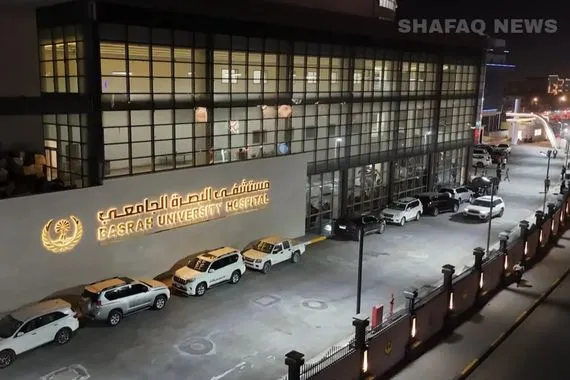 افتتاح أكبر مستشفى جامعي في البصرة بـ 446 سريراً وخمسة مبان رئيسية صور شفق نيوز