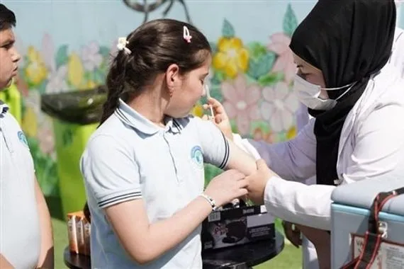 العراق 7 ملايين طفل حصلوا على لقاح الحصبة المختلطة