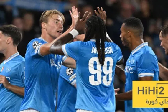 تشكيلة نابولي المتوقعة ضد فرانكفورت في دوري أبطال أوروبا