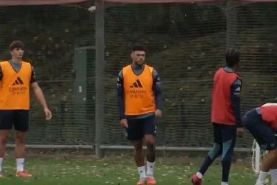 تشامبرلين يتدرب مع أرسنال والسبب