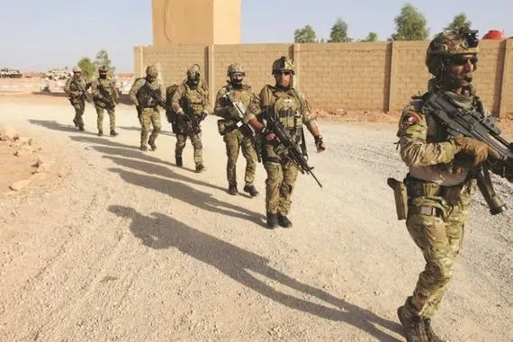 القوات الامنية تنفذ حملة لتعقب مروجي افكار البعث المقبور في الانبار