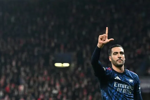 دوري أبطال أوروبا فوز رابع تواليا لأرسنال