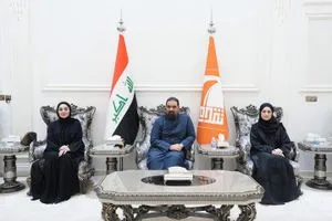 رئيس كتلة تقدم النيابية والسدران يبحثان مع شيوخ ووجهاء منطقتين بالأنبار سبل تعزيز المشاركة بالانتخابات