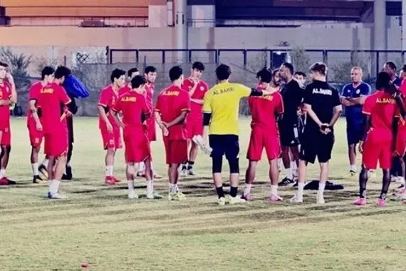 منتخبنا الوطني يبدأ تدريباته في معسكر بغداد