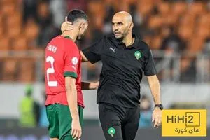 الركراكي متفائل بمشاركة حكيمي في كاس امم افريقيا
