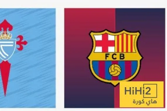 انطلاق الشوط الثاني من مباراة برشلونة و سيلتا فيغو