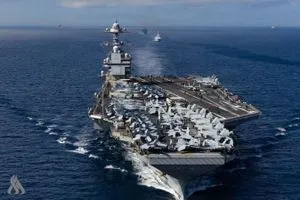 وصول حاملة طائرات أميركية إلى قبالة سواحل أميركا اللاتينية وسط توتر مع فنزويلا وكالة الانباء العراقية واع
