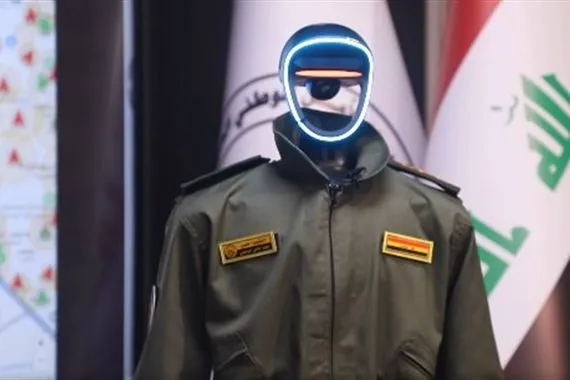 النقيب حسن الكشف عن ضابط روبوت قاد منظومة تأمين الانتخابات العراقية