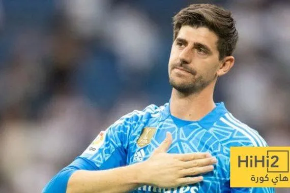 أرقام كورتوا مع ريال مدريد في دوري الأبطال الموسم الحالي