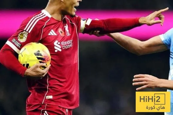 حصاد فان دايك في الدوري الإنجليزي