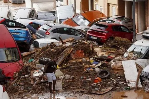 قتلى و1000 حادث العاصفة كلوديا تطفئ كهرباء البرتغال