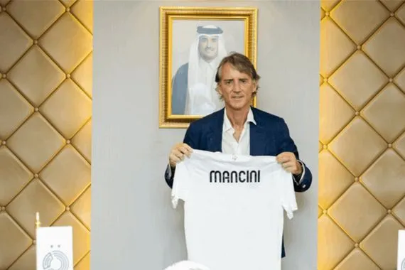 الإيطالي مانشيني مدربا للسد القطري