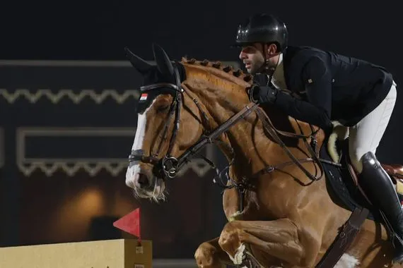 فارس عراقي يصل إلى الحاجز الأخير في نهائيات دورة التضامن الإسلامي شفق نيوز